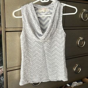 COPY - Grey and white halter neck
